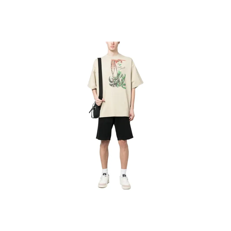 PALM ANGELS Upside Down Palm Tee-1