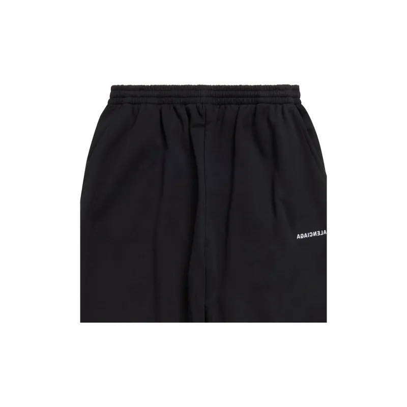 Balenciaga SS23 Knitted Sweatpants Regular Fit Unisex Black-4