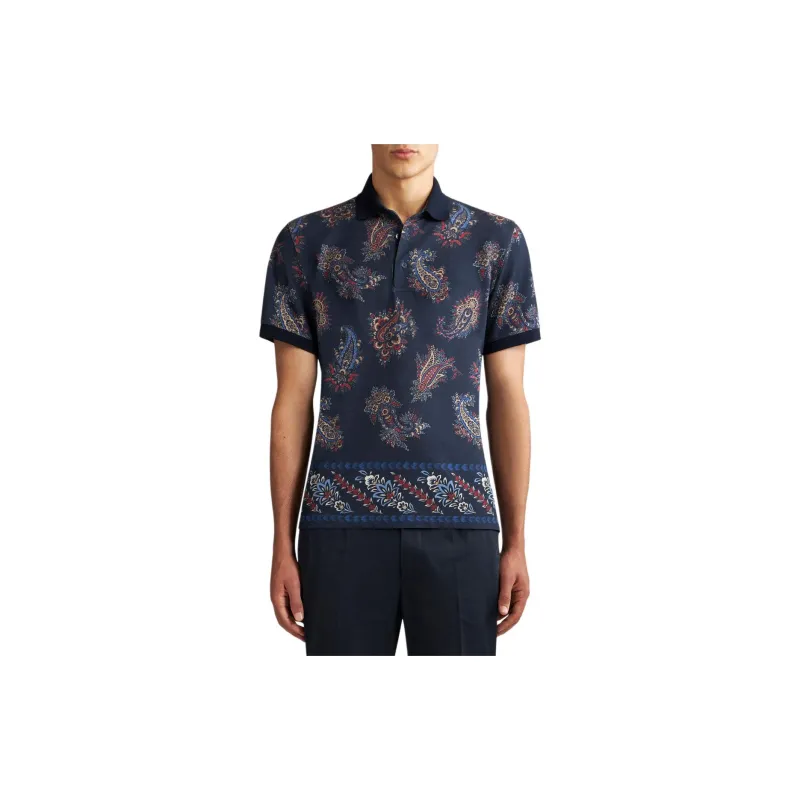 ETRO Paisley Polo Shirt-2