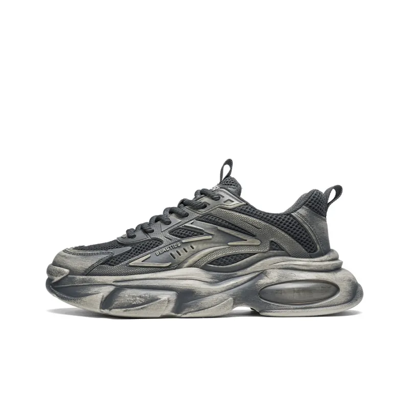 Desert Ram Cushioning Height Increasing Wear-Resistant Slip-Resistant Low-Top Casual Shoes Men's-15