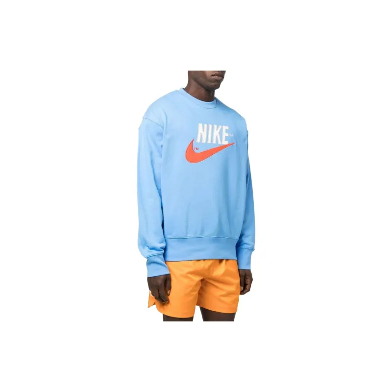 Nike Sweatshirts Men Sky Blue-3