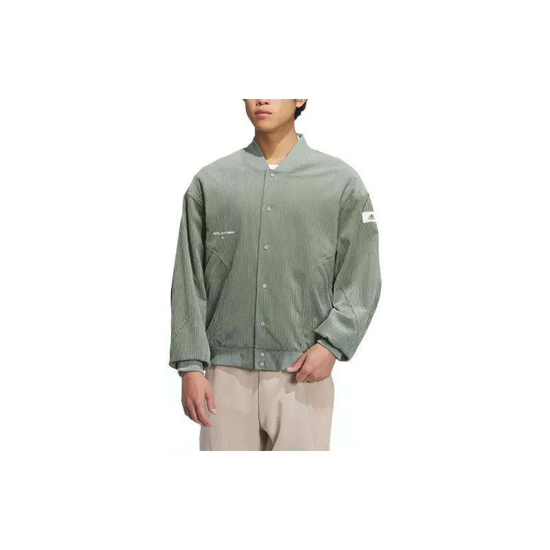 Adidas Lounge Sportswear Lounge Jacket Jackets Coats Men's Dusty Green-2