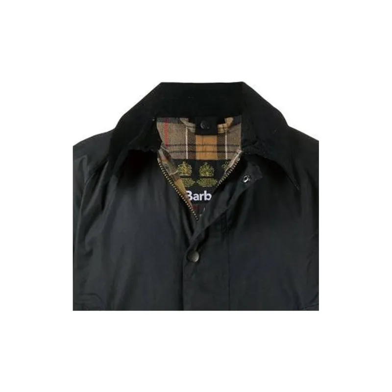 BARBOUR Ashby Waxed Button Up Jacket-3