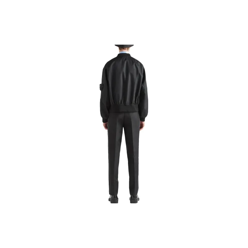 PRADA 10's Re nylon Bomber Jacket-2