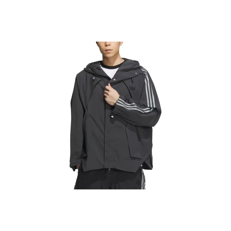 Adidas Originals Jacket Unisex Charcoal Black-6