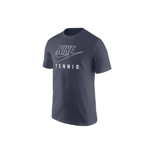 Nike Swoosh T-Shirts Men Thunder Blue