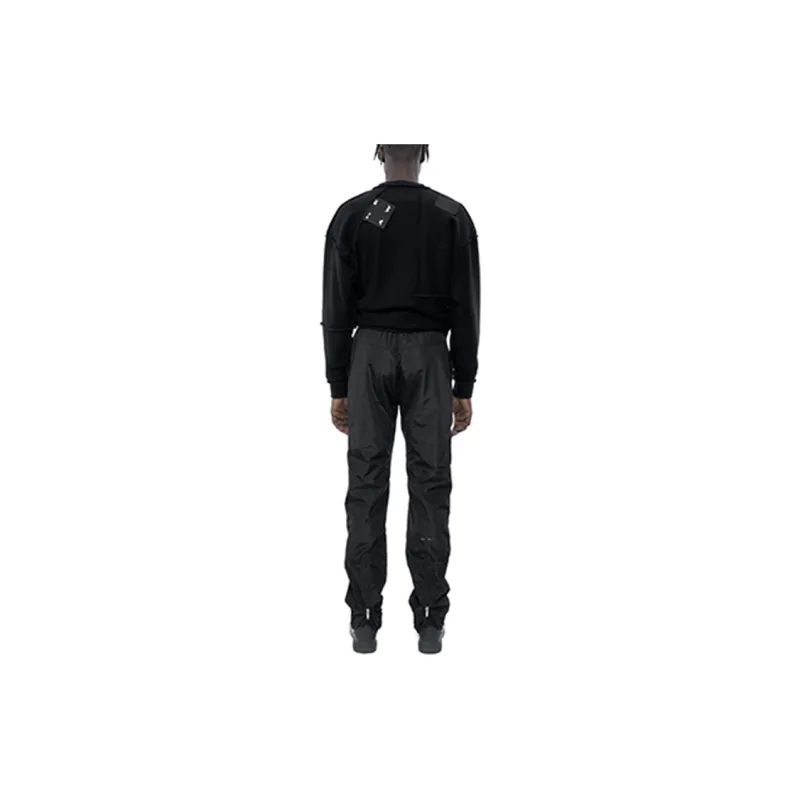 HELIOT EMIL Straight Sports Pants Men's Black-3