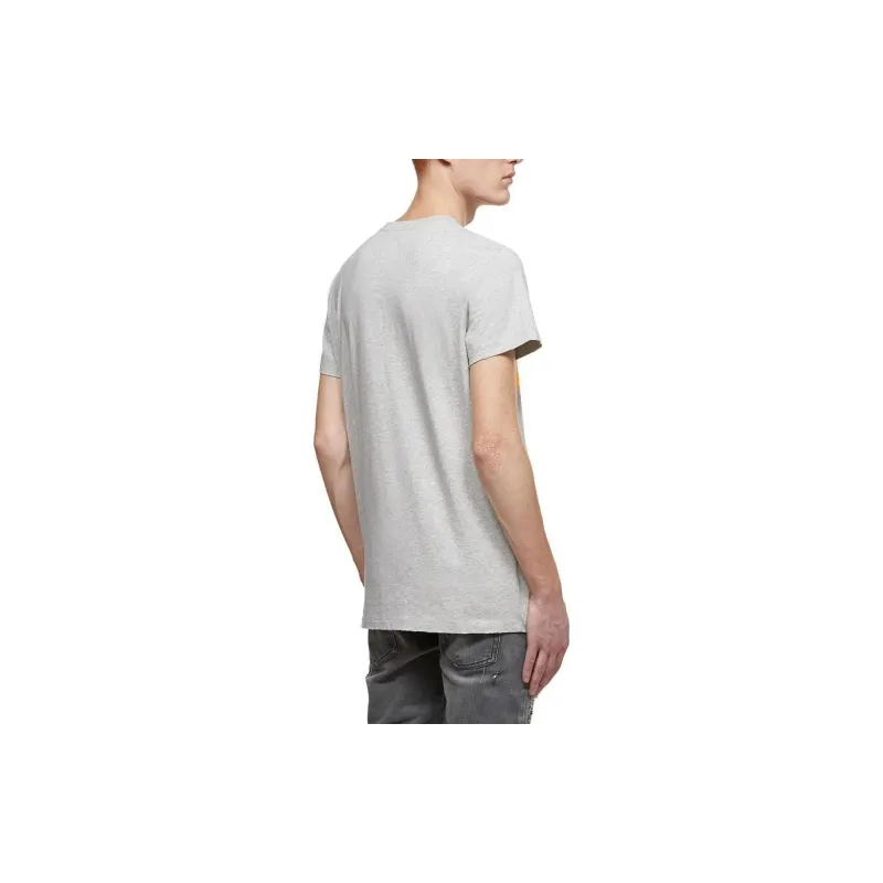BALMAIN T Shirts Men Gray-2