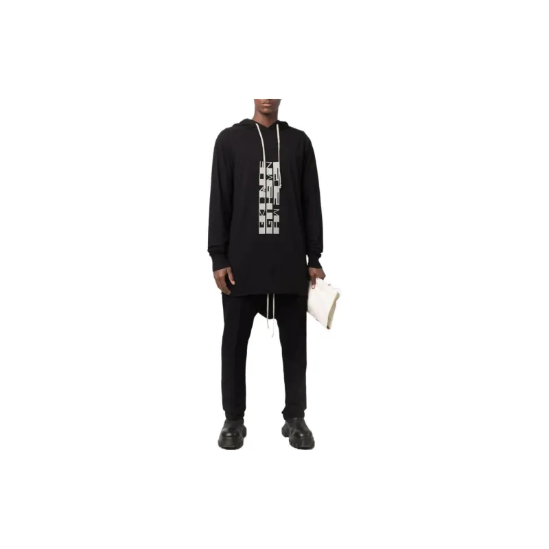 Rick Owens DRKSHDW Knitted Sweatpants Men Black-1