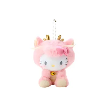 Sanrio Hello Kitty 2024 Year Of The Dragon Mascot Dolls Plush Pendant 13.5cm Height