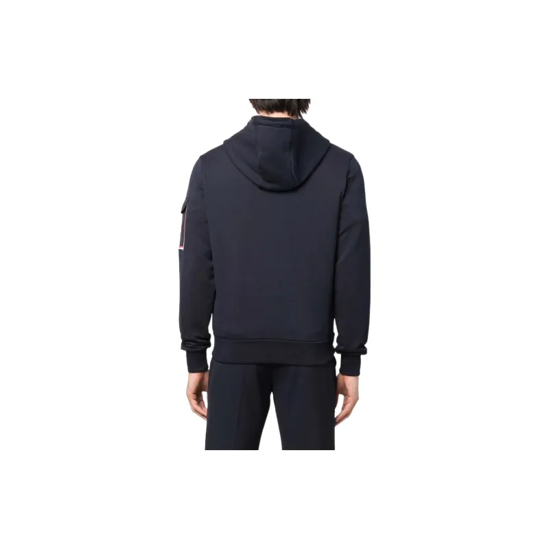 Moncler Sweatshirts Men Dark Blue-3