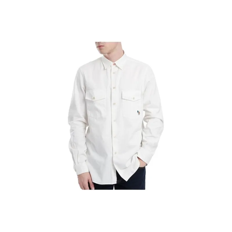 Paul Smith Shirts Men White-2