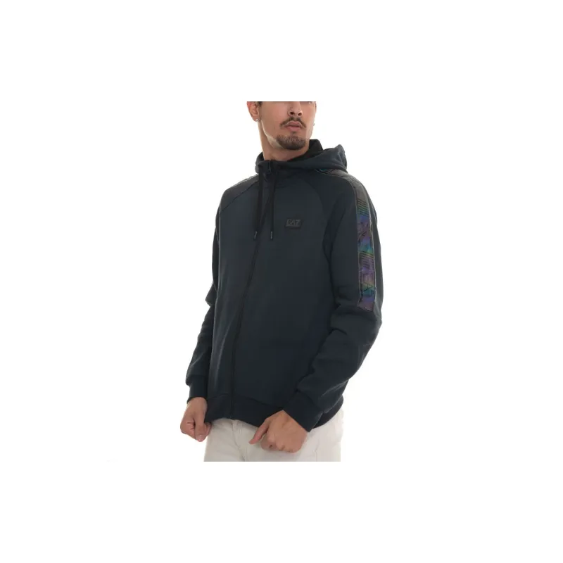 EMPORIO ARMANI EA7 FW22 Jackets Coats Men's Navy Blue-3