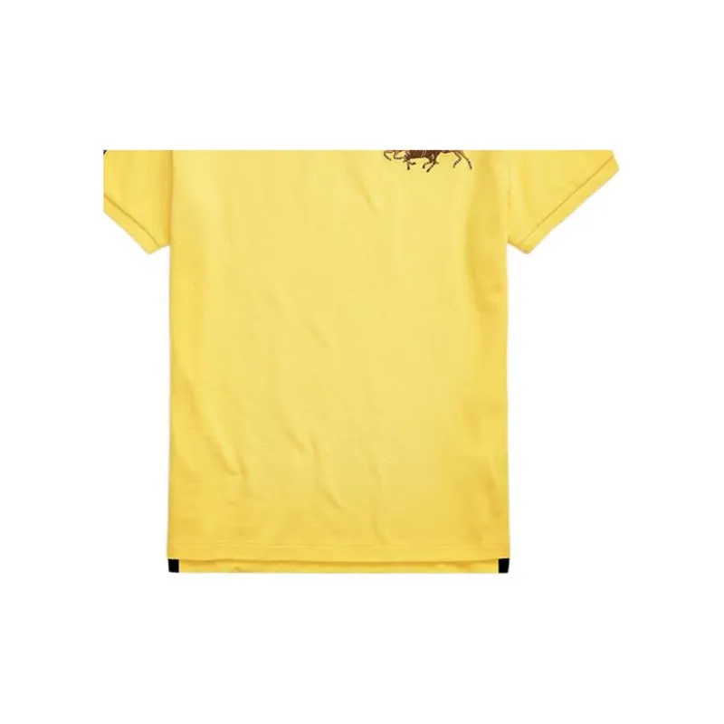 Polo Ralph Lauren SS22 Polo Shirt Men's Yellow-5