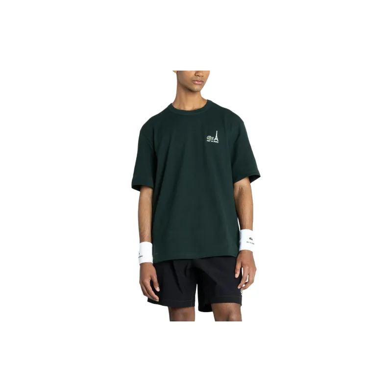 LACOSTE x Highsnobiety Highsnobiety Collaboration T Shirt Unisex Green-2