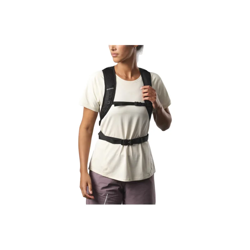 SALOMON Polyester Outdoor Mountaineering Bag, Backpack Unisex Black-4