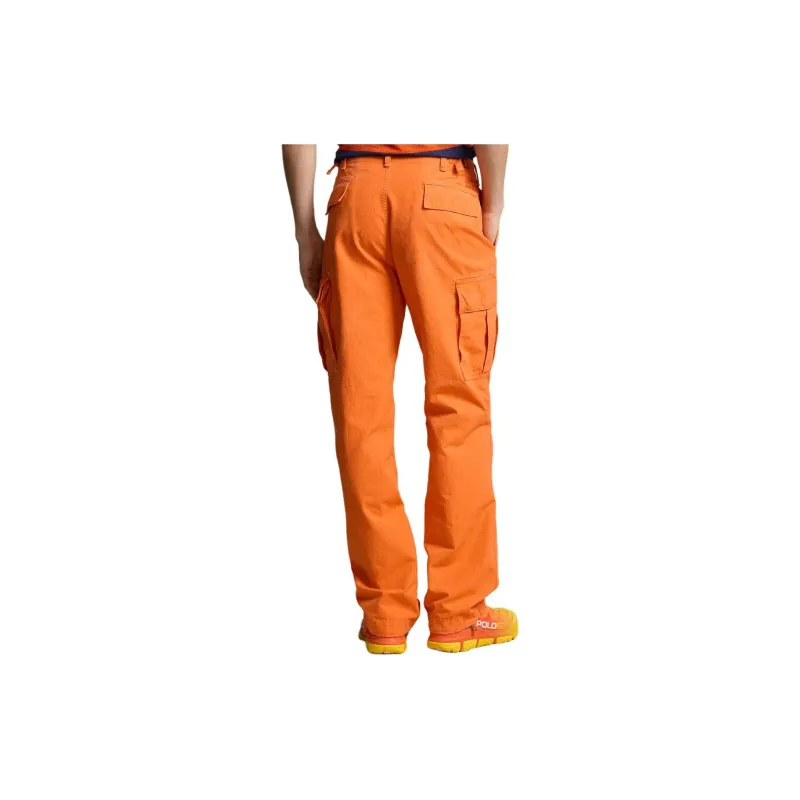 Polo Ralph Lauren Cargo Pants Unisex Bright Orange-3