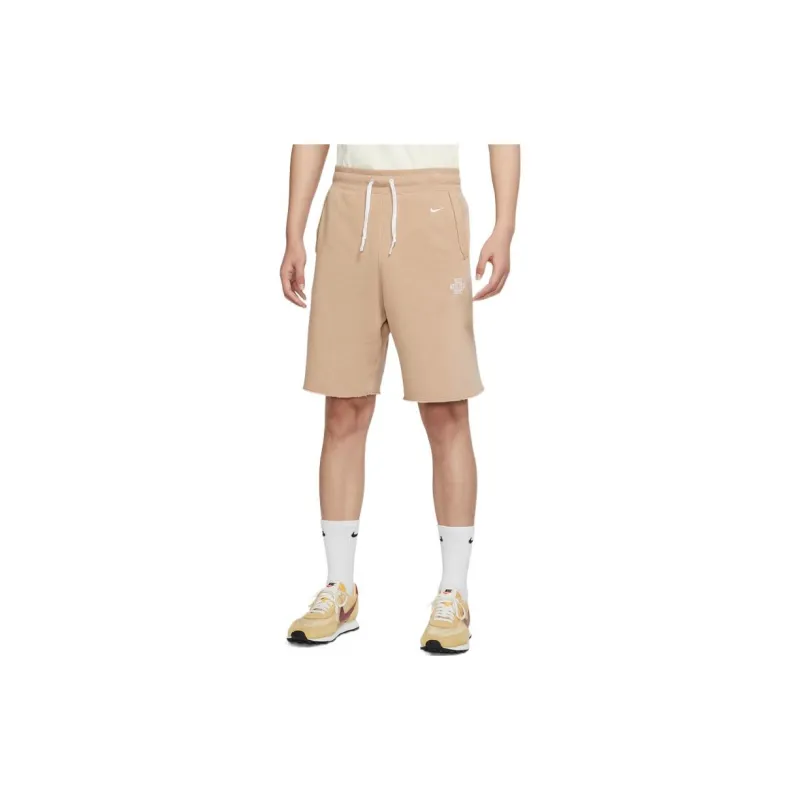 Nike Casual Shorts Men Beige-2