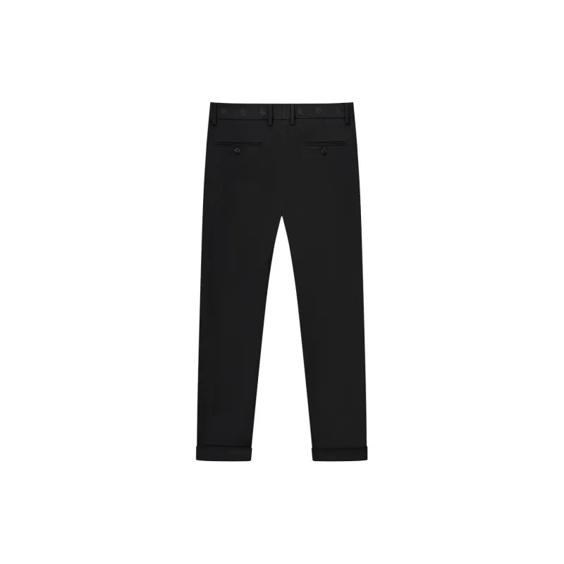 DEGAIA Casual Pants Men's Black-1
