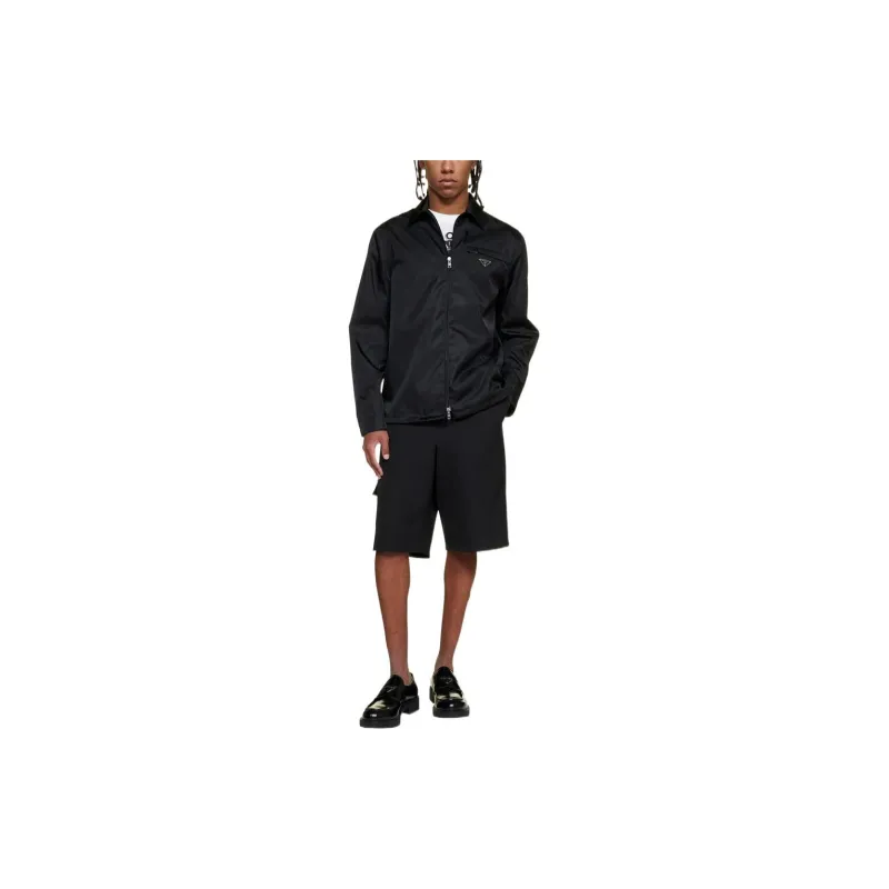 PRADA SS22 Jackets & Coats Men's Black-2
