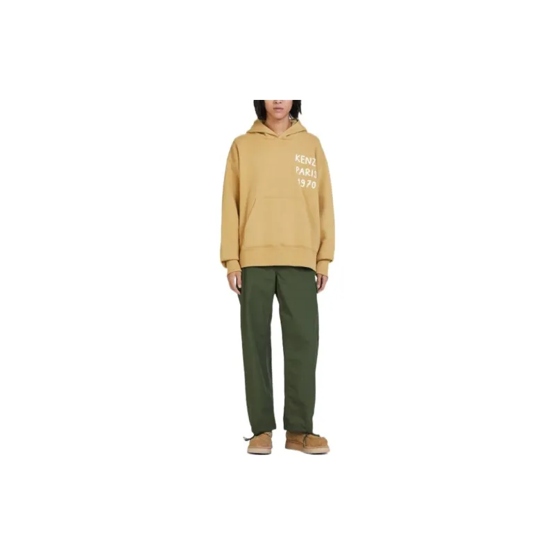 KENZO X Nigo Holiday Season Sweatshirts Men Yellow-2