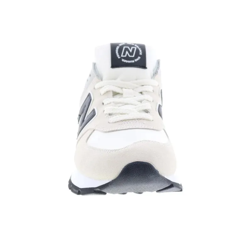 New Balance 574 Rugged White Black-3