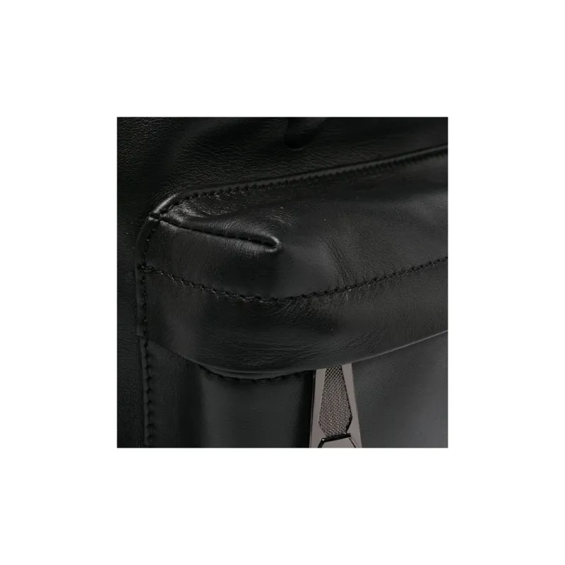 PHILIPP PLEIN Calfskin Backpack Men Raven-3