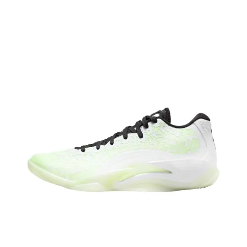 NBA Jordan Basketball Shoes Men Low-Top White