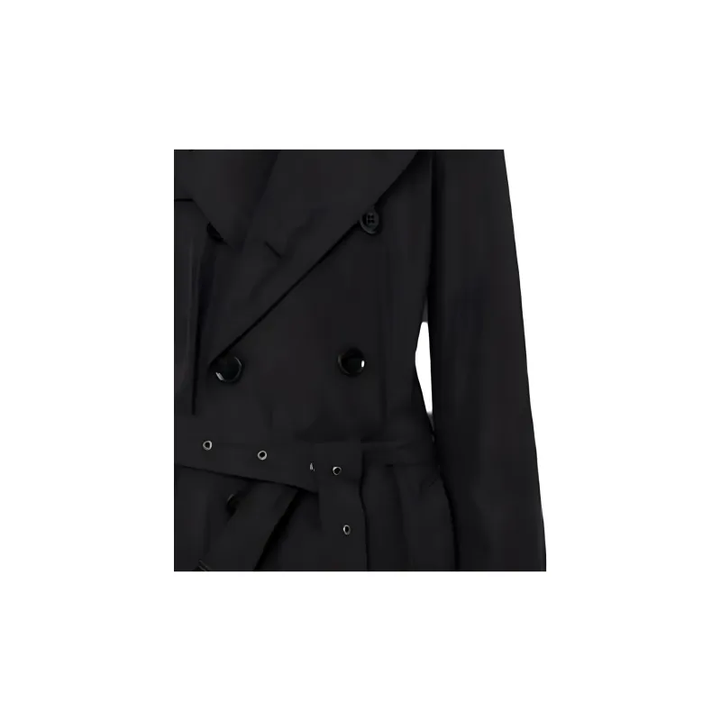 Burberry Trench Coat Men's Black-3