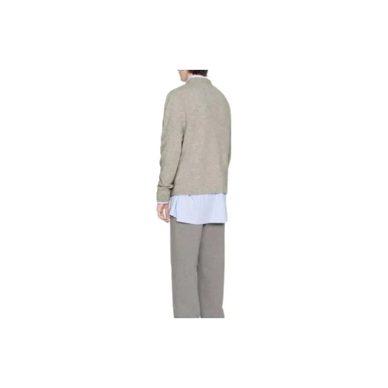 DIOR Cashmere Sweaters Men Gray-3