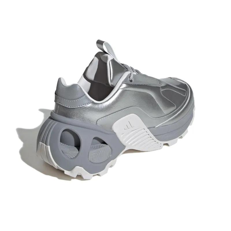 Adidas Wonder Runner Anti Slip Wear Resistant Low Top Running Shoes Unisex Silver Gray-3
