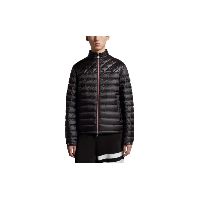 Moncler Benamou Short Down Jacket Down Jacket Men's Black-1