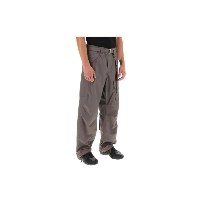Sacai Cargo Pants Men Khaki-2