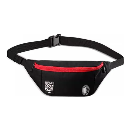 PUMA AC Beige Blue Collaboration Fabric Fanny Pack Regular Unisex Black