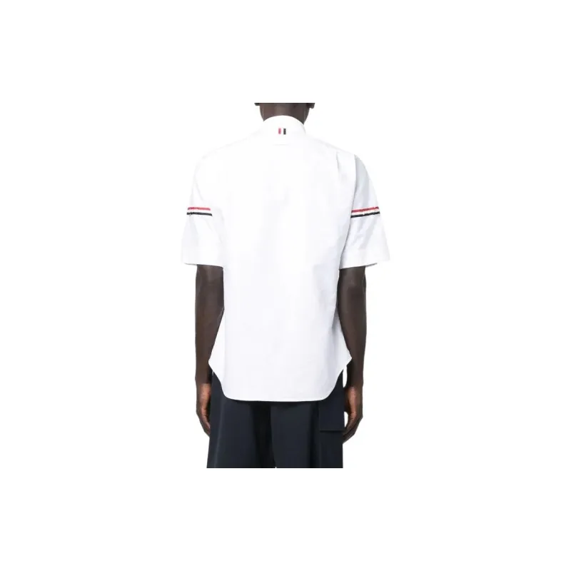 THOM BROWNE Grosgrain Armband Shirt-2
