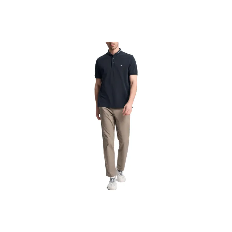 Nautica White Sail Polo Shirt Men's-7