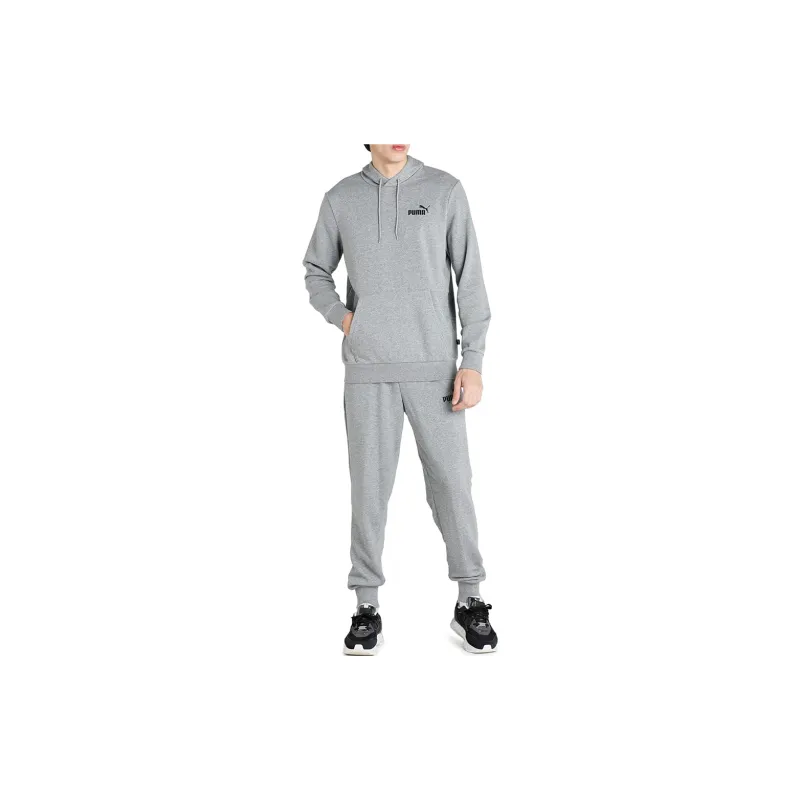 PUMA ESS Sweatshirt Men's Light Gray-3