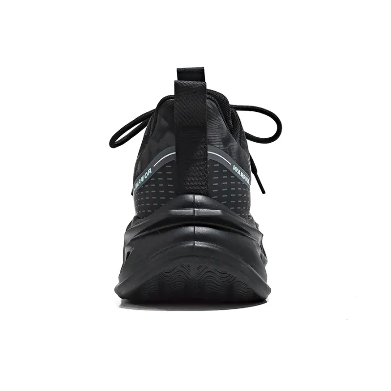 Warrior Low Top Chunky Sneakers Men's Black-4