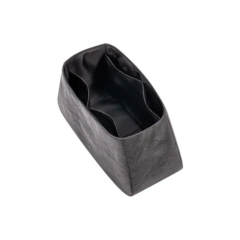 FANJI DuPont Paper Liner Bag For Storage And Organization Unisex All Black-4