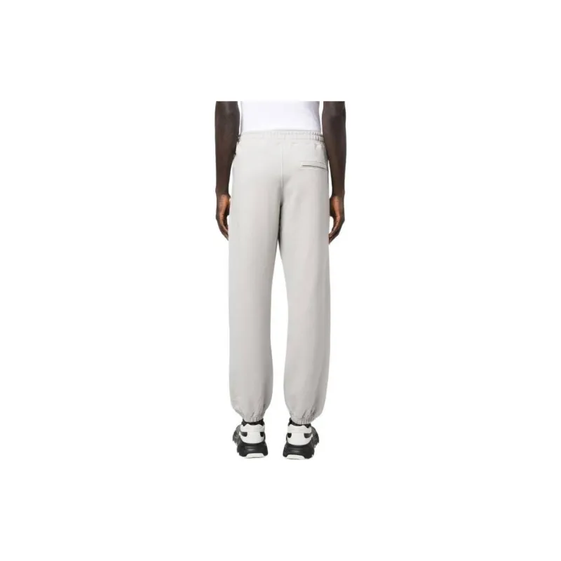 MOSCHINO Knitted Sweatpants Men Gray-2