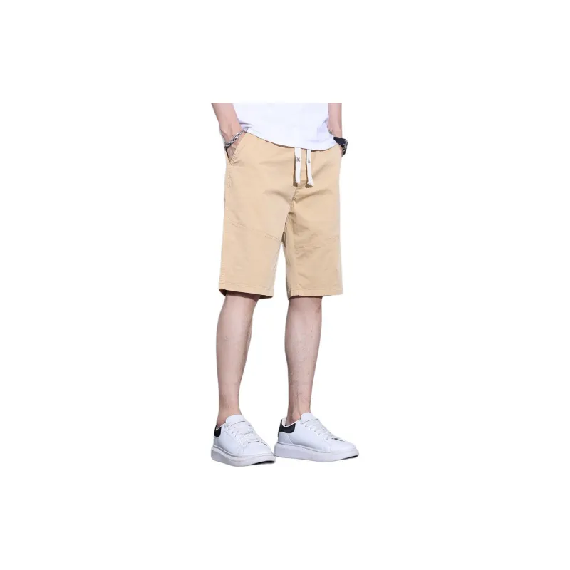 Tonlion Casual Shorts Men's Dark Khaki-1