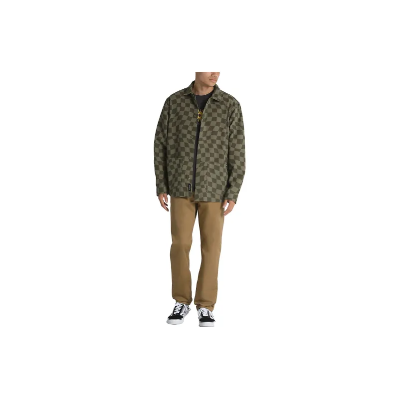 Vans Shirts Men Army Green-2