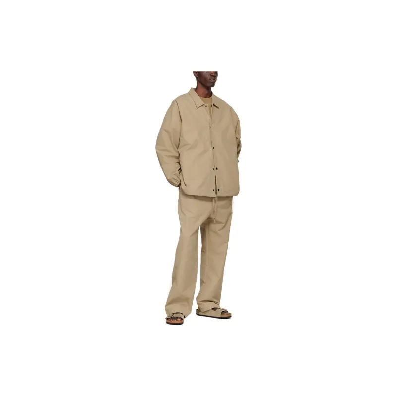 Fear Of God Essentials SS22 Casual Pants Men Oak Brown-1