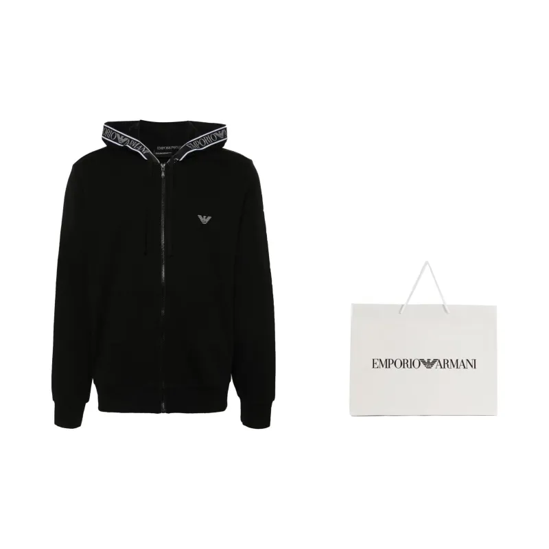 EMPORIO ARMANI Jackets Coats Men's Black-2