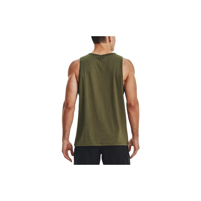 Under Armour Tank Tops Men's Marine Green-3