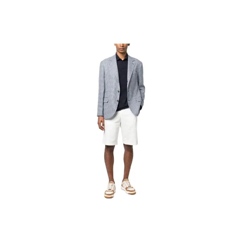 Brunello Cucinelli Linen blend Polo Shirt-1