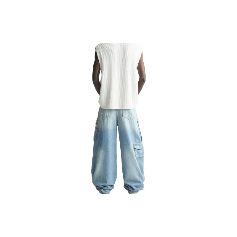 ZARA Jeans Men Blue-2