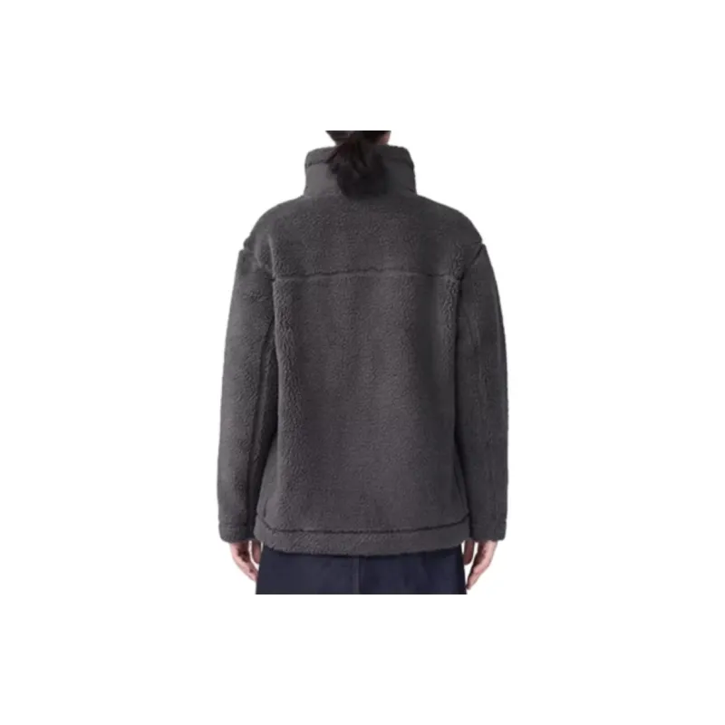 MUJI Velvet Jackets Unisex-5
