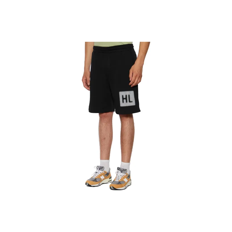 Helmut Lang Logo print Slip on Track Shorts-3