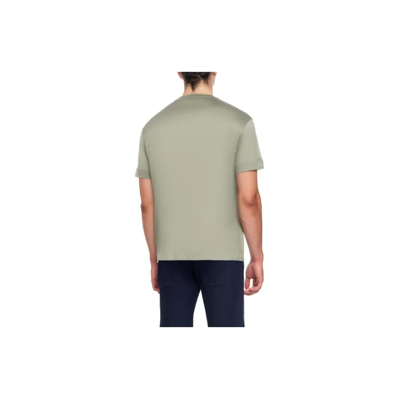 EMPORIO ARMANI T-Shirts Men Green-2